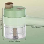 4 In 1 Electric Handheld Cooking Hammer Vegetable Cutter Set