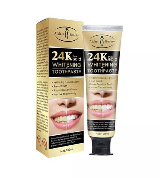 24k Gold Whitening Toothpaste
