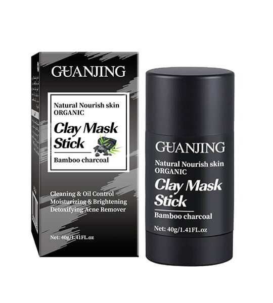 Charcoal Natural Nourish Skin Clay Mask Stick - 40g