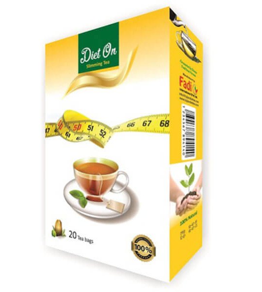 Diet On Slimming Tea - Box Of 20 Tea Bags
