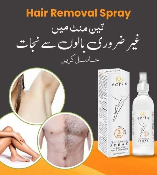 Ecrin Hair Removal Spray Price in Pakistan
