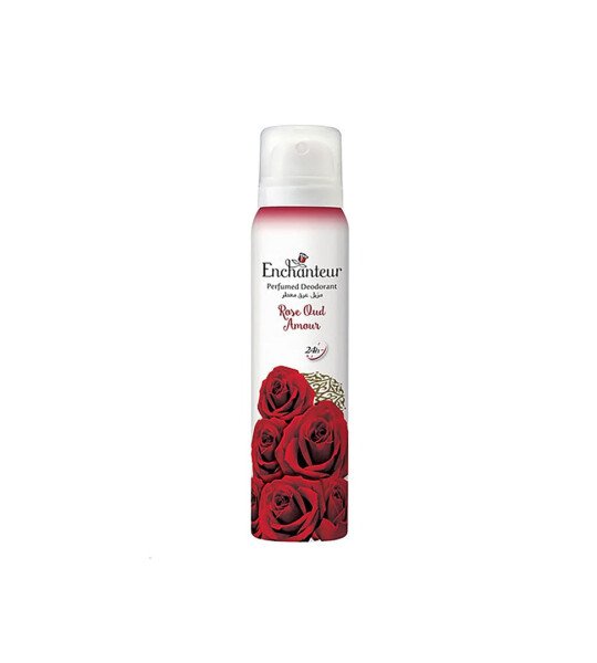 Enchanteur Rose Oud Amour Body Spray For Women 150ml