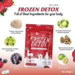 Frozen Detox Capsules 2 in 1 Detox and Fiberry