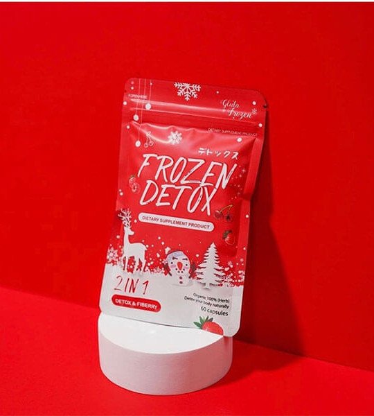 Frozen Detox Capsules 2 in 1 Detox and Fiberry