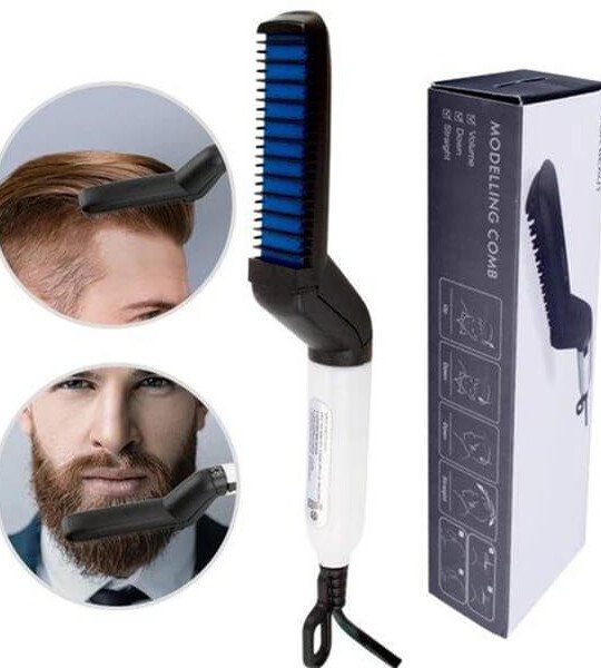 Hair And Beard Straightener Modelling Comb