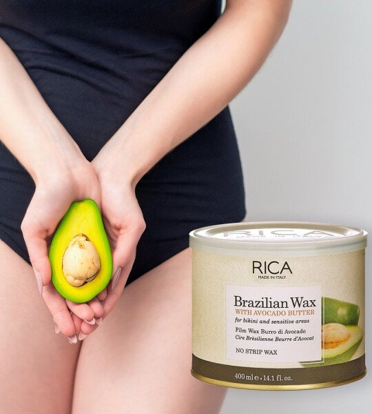 Rica Brazilian Wax With Avocado Butter 400g