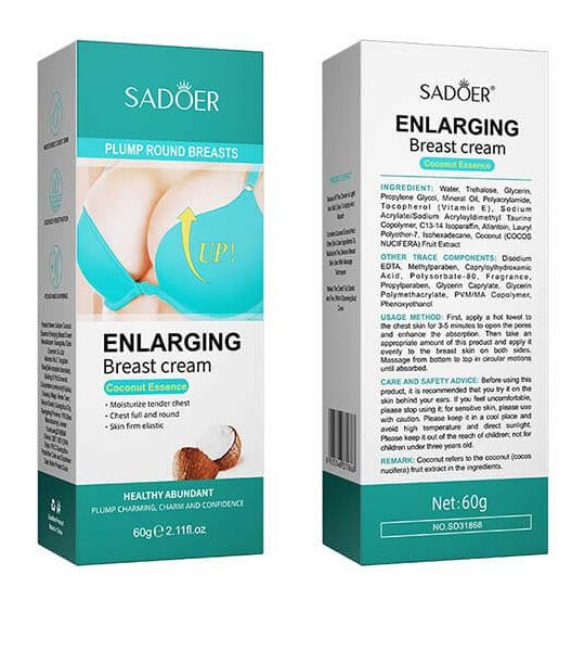 SADOER Enlargement Breast Cream Fruit Extract Coconut Essence