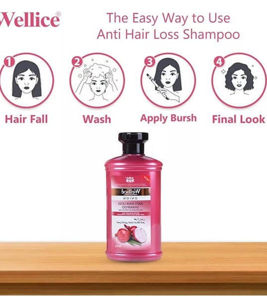 Wellice Professional Onion Anti Hair Loss Shampoo