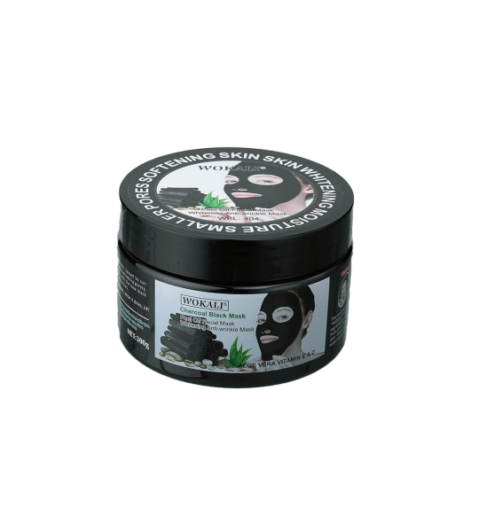 Wokali Charcoal Black Peel Off Mask 300g