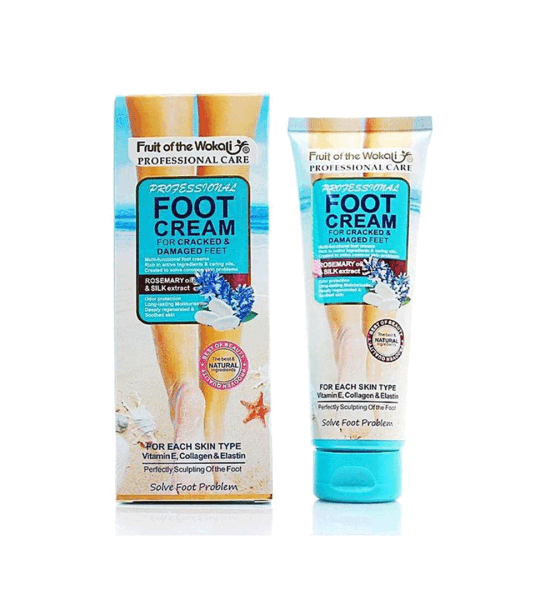 Wokali Rosemary Oil Cracked & Damaged Foot Cream 130ml