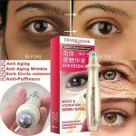 BioAqua Anti-Wrinkle Puffiness Eye Bag Removal Roll-On Eye Ball For Dark Circle Skin Care 15ml