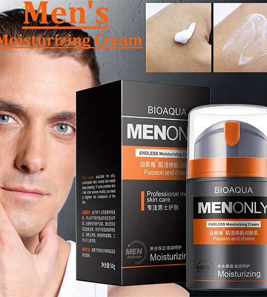 BIOAQUA MEN ONLY Men's Skin Care Endless Moisturizing Cream for Men in ...