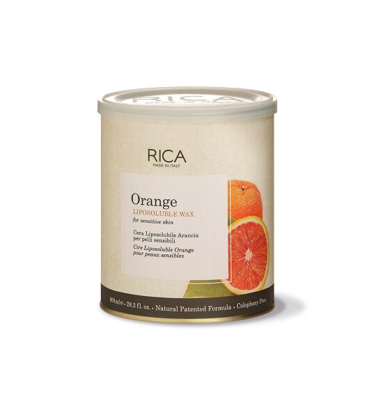 Rica Orange Liposoluble Wax 800ml