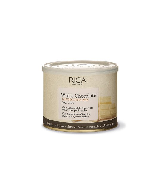 Rica White Chocolate Liposoluble Wax 400ml