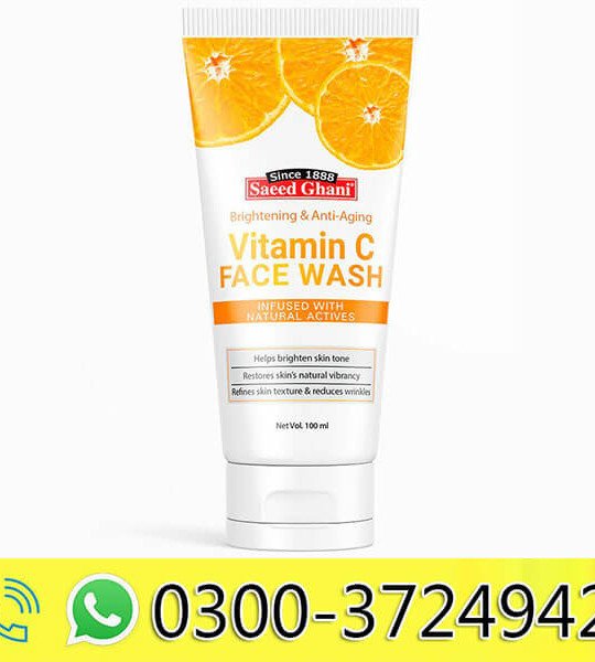 Vitamin C Brightening & Anti Aging Face Wash Price in Pakistan 0300